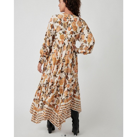 Free Rows Of Roses Maxi Dress - Picture 3 of 9